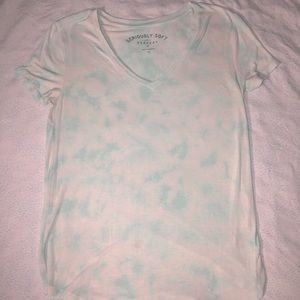 Cute Tie Dye Vneck